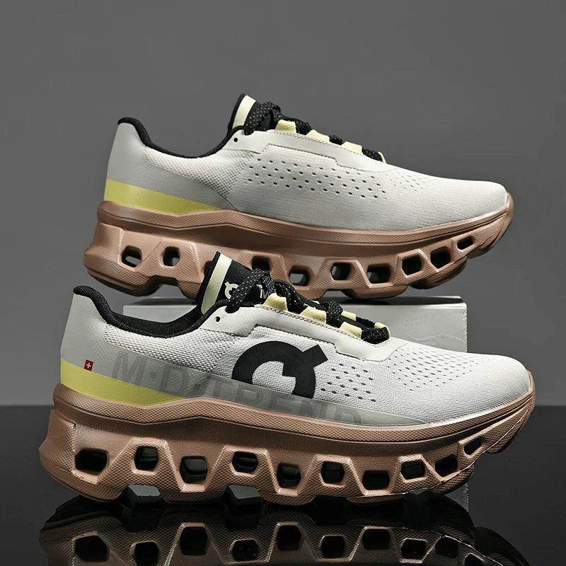 Mens flick Running Shoes Comprehensive Training Men's sneakers Comfy Breathable lining hollow out Design shoe soles Tennis shoes