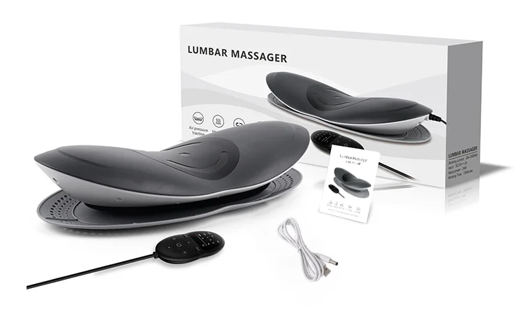 Electric Lumbar Traction Device 3 Color Spectra Vibration Waist Massager Waist Spine Support Back Massage Machine Waist Relax