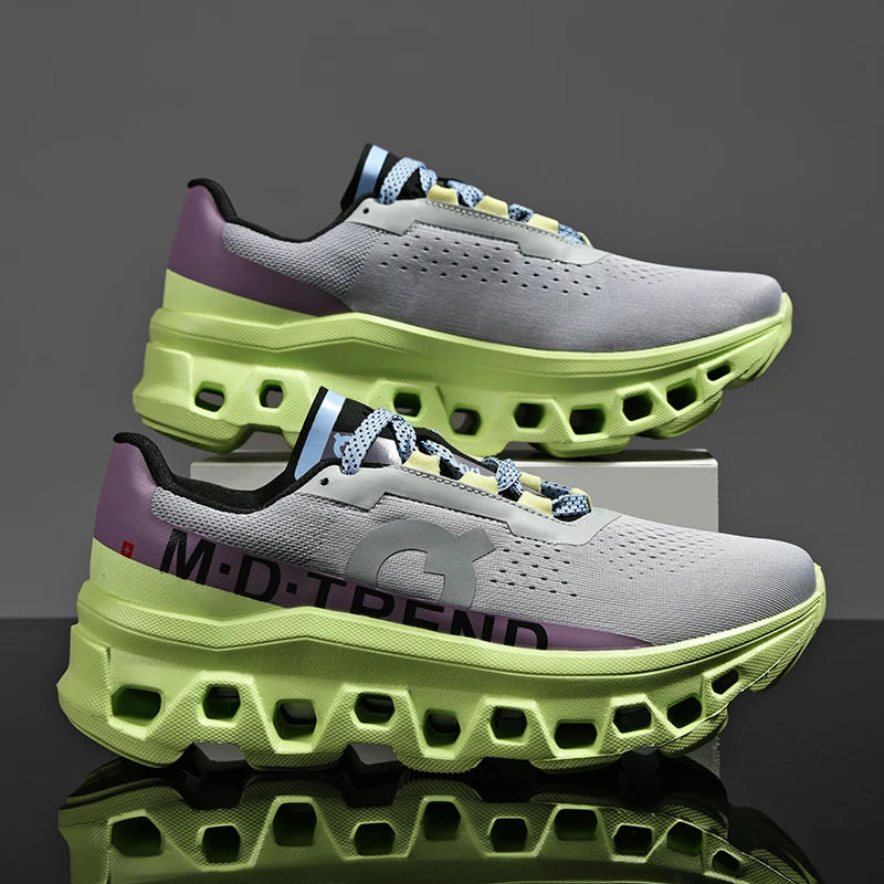 Mens flick Running Shoes Comprehensive Training Men's sneakers Comfy Breathable lining hollow out Design shoe soles Tennis shoes