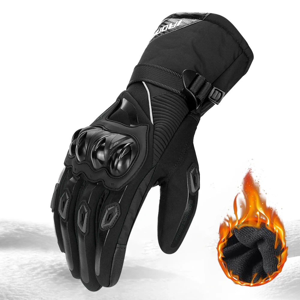 Full Finger Motorcycle Gloves Windproof Moto Motorbike Riding Gloves Waterproof Touch Screen Moto Motocross Gloves Winter