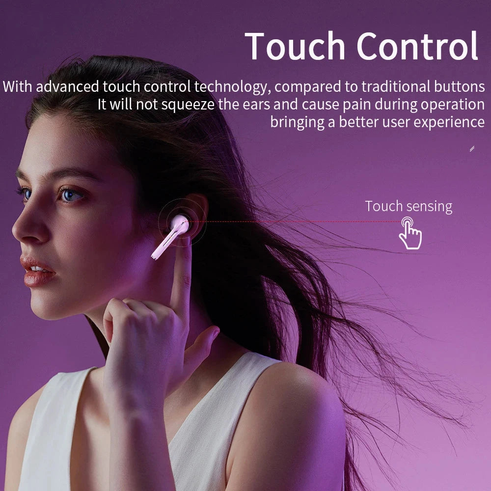 Redmi Wireless Headset Upgraded Bluetooth 5.3  TWS  Headset HD Music Headphones In-Ear Hands-Free With Microphone