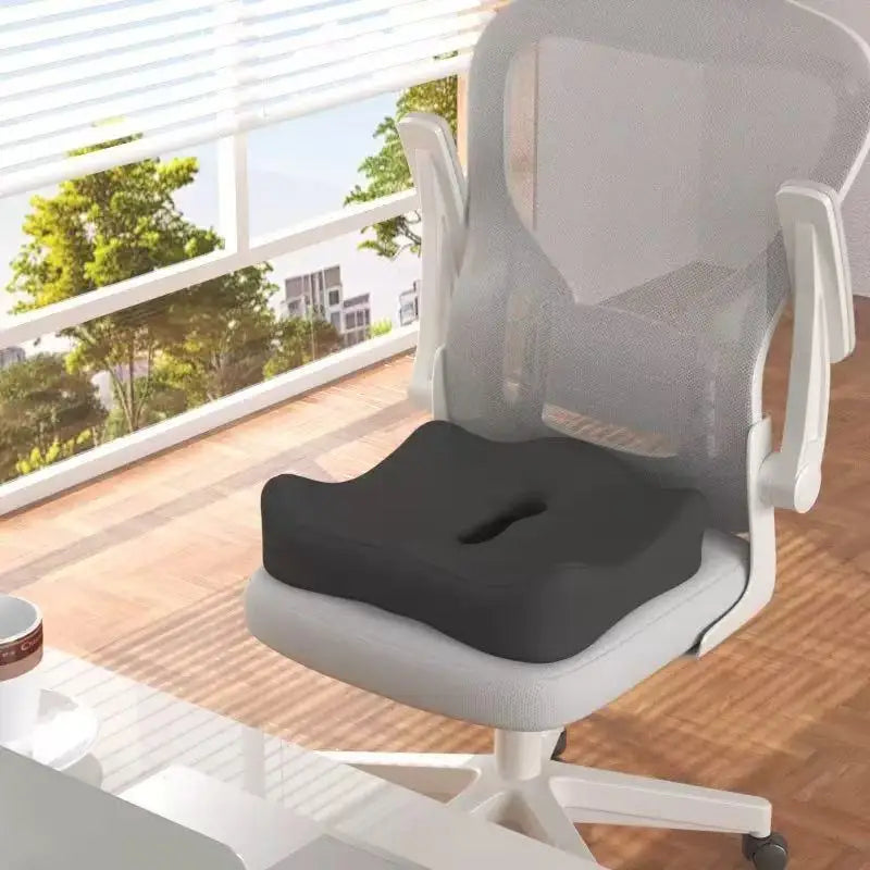 Memory Foam Seat Cushion - 3D Ergonomic Support  Washable Polyester, Car/Office Essentials Sit long Without Fatigue Home Decor