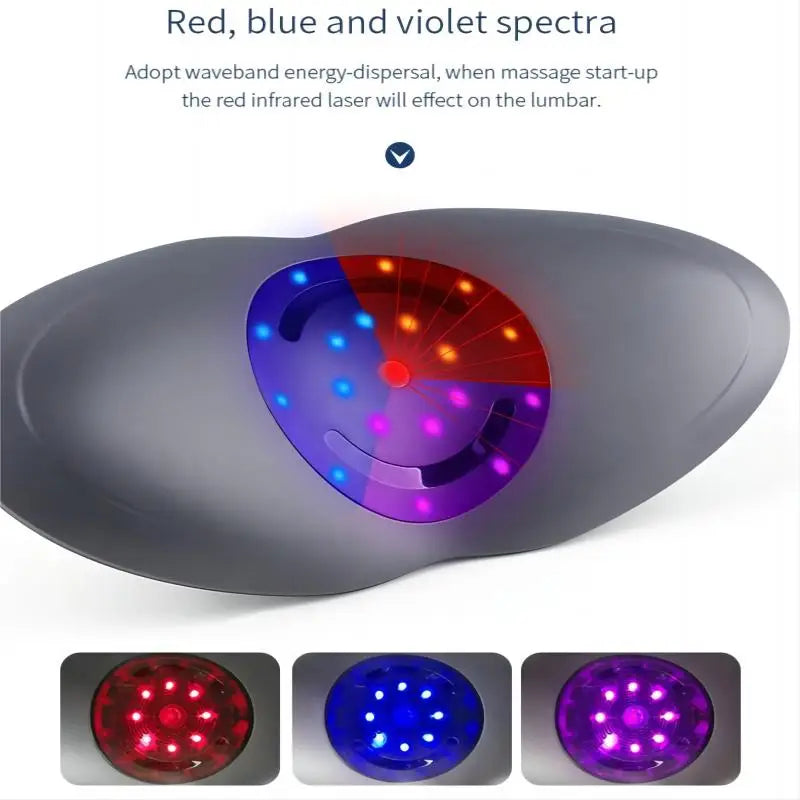 Electric Lumbar Traction Device 3 Color Spectra Vibration Waist Massager Waist Spine Support Back Massage Machine Waist Relax